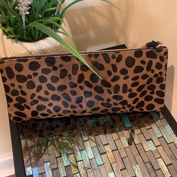 Clare V. Genuine Calf Hair Foldover Clutch
CLARE V. - Picture 12 of 16